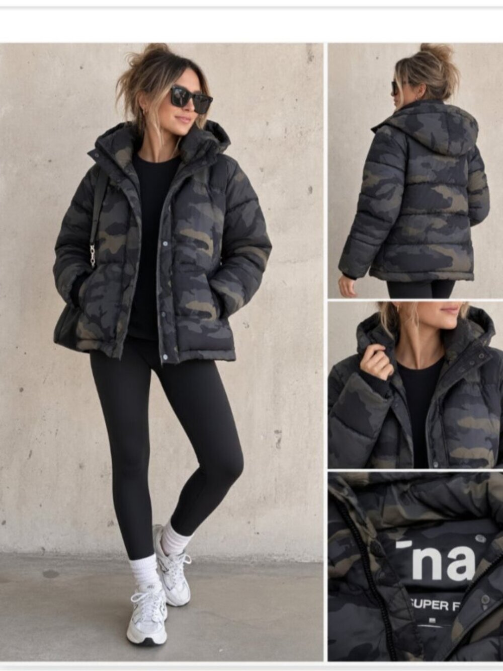 Aritzia TNA super puff winter coat in XS